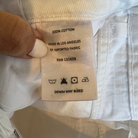 GRLFRND Karolina High Rise Straight Crop Jeans Brentwood NWT 25 - Picture 7 of 12